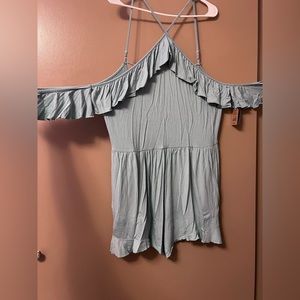 🦅 American eagle off the shoulder romper